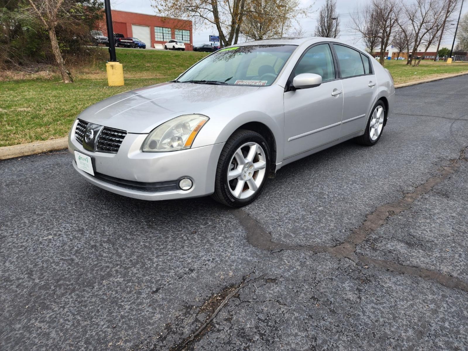 2006 SILVER /Gray Nissan Maxima SE (1N4BA41E86C) with an 3.5L V6 DOHC 24V engine, Automatic transmission, located at 1221 Madison St., Shelbyville, TN, 37160, (931) 680-9439, 0.000000, 0.000000 - Photo #0