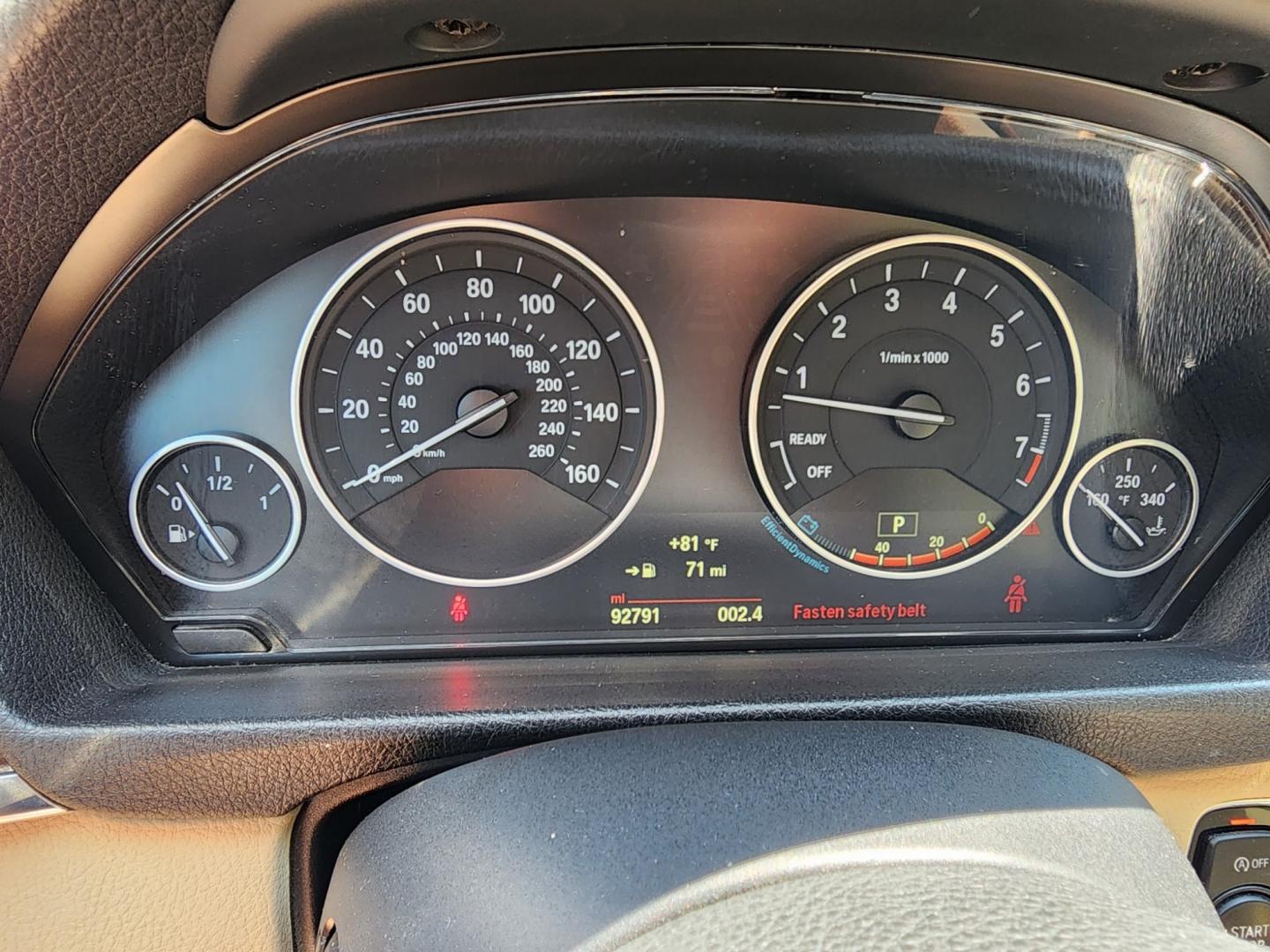 2015 WHITE BMW 328 XI SULEV (WBA3B5C55FF) with an 2.0L engine, Automatic transmission, located at 1221 Madison St., Shelbyville, TN, 37160, (931) 680-9439, 0.000000, 0.000000 - Photo#8