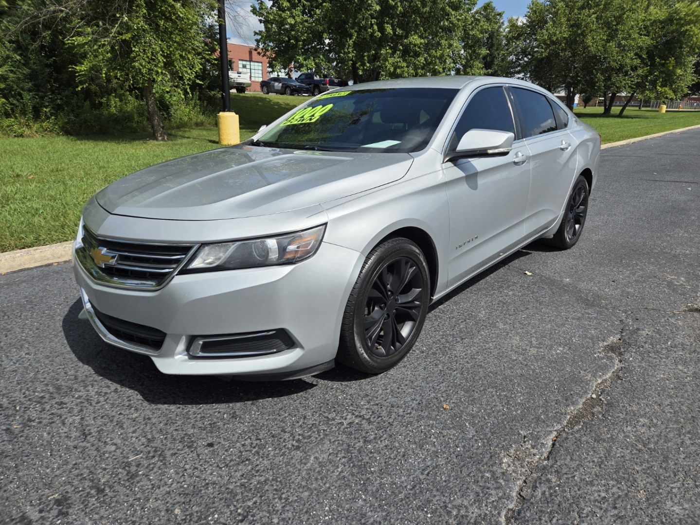 2014 Silver /Black Chevrolet Impala 1LT (1G1115SL3EU) with an 2.5L L4 DOHC 16V engine, 6-Speed Automatic transmission, located at 1221 Madison St., Shelbyville, TN, 37160, (931) 680-9439, 0.000000, 0.000000- Photo#0