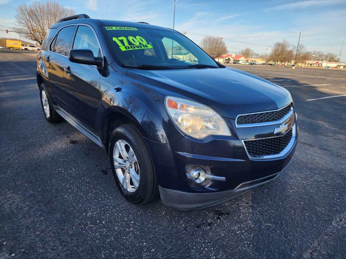 2015 Blue /Black Chevrolet Equinox 2LT 2WD (2GNALCEK3F6) with an 2.4L L4 DOHC 16V FFV engine, 6-Speed Automatic transmission, located at 1221 Madison St., Shelbyville, TN, 37160, (931) 680-9439, 0.000000, 0.000000 - Photo#1
