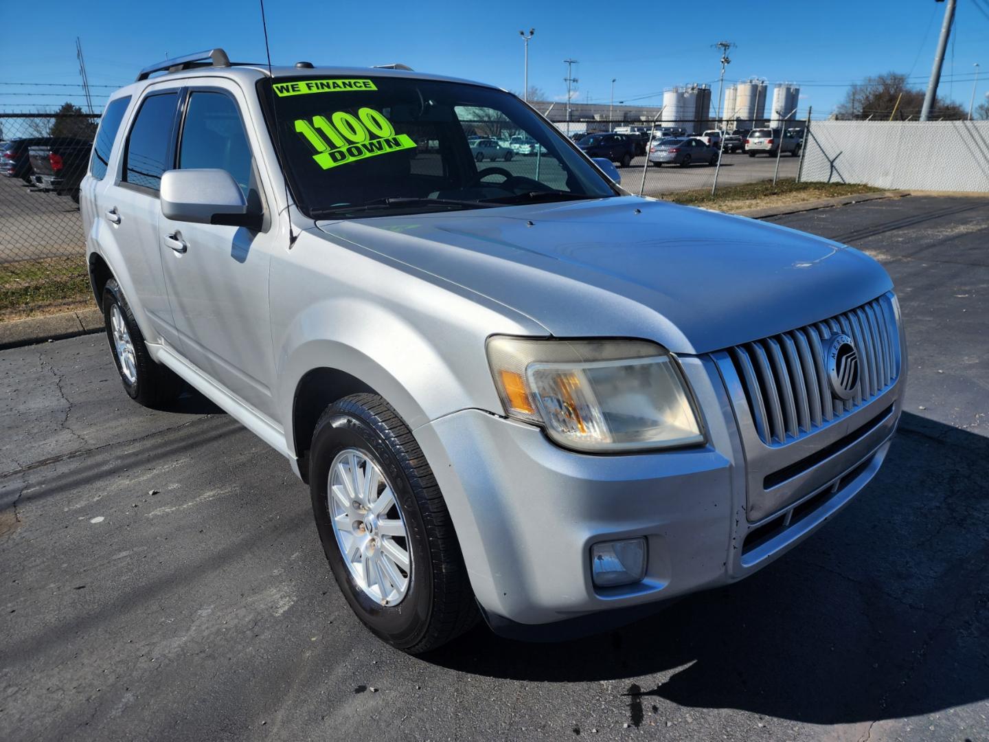 2010 Silver /Black Mercury Mariner Premier V6 2WD (4M2CN8HG3AK) with an 3.0 V-6 engine, 6-Speed Automatic transmission, located at 1221 Madison St., Shelbyville, TN, 37160, (931) 680-9439, 0.000000, 0.000000 - Photo#1