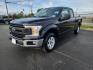 2018 BLACK /Gray Ford F-150 XL SuperCab 6.5-ft. Bed 2WD (1FTEX1CP8JK) with an 2.7L V6 DOHC 24V engine, 6A transmission, located at 1221 Madison St., Shelbyville, TN, 37160, (931) 680-9439, 0.000000, 0.000000 - Photo#0