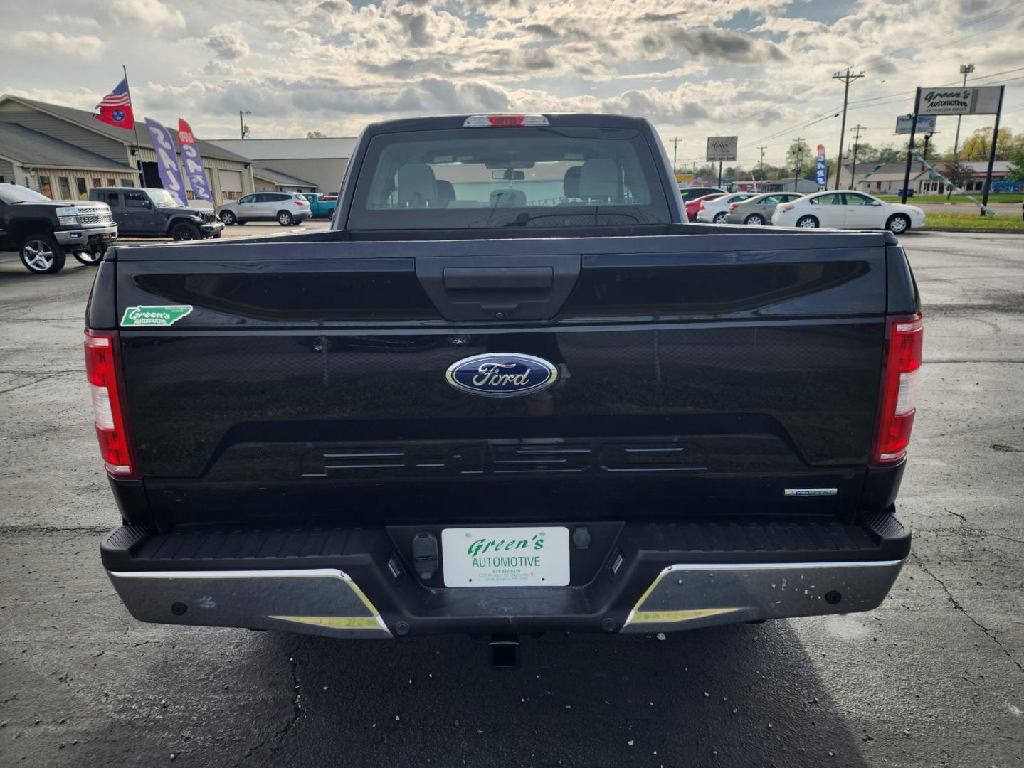 2018 BLACK /Gray Ford F-150 XL SuperCab 6.5-ft. Bed 2WD (1FTEX1CP8JK) with an 2.7L V6 DOHC 24V engine, 6A transmission, located at 1221 Madison St., Shelbyville, TN, 37160, (931) 680-9439, 0.000000, 0.000000 - Photo#2