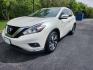 2017 WHITE /Brown Nissan Murano Platinum FWD (5N1AZ2MG1HN) with an 3.5L V6 DOHC 24V engine, CVT transmission, located at 1221 Madison St., Shelbyville, TN, 37160, (931) 680-9439, 0.000000, 0.000000 - Photo#0