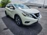 2017 WHITE /Brown Nissan Murano Platinum FWD (5N1AZ2MG1HN) with an 3.5L V6 DOHC 24V engine, CVT transmission, located at 1221 Madison St., Shelbyville, TN, 37160, (931) 680-9439, 0.000000, 0.000000 - Photo#1