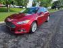 2014 RED /Black Ford Fusion SE (3FA6P0H90ER) with an 2.0L L4 DOHC 16V engine, Automatic transmission, located at 1221 Madison St., Shelbyville, TN, 37160, (931) 680-9439, 0.000000, 0.000000 - Photo#0