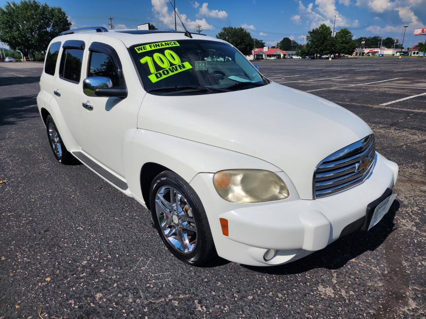 2007 WHITE /Gray Chevrolet HHR LT2 (3GNDA33P67S) with an 2.4L L4 DOHC 16V engine, 6-Speed Automatic Overdrive transmission, located at 1221 Madison St., Shelbyville, TN, 37160, (931) 680-9439, 0.000000, 0.000000 - Photo#1