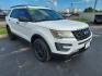 2016 WHITE /Beige Ford Explorer Base 4WD (1FM5K8B8XGG) with an 3.5L V6 DOHC 24V engine, 6-Speed Automatic transmission, located at 1221 Madison St., Shelbyville, TN, 37160, (931) 680-9439, 0.000000, 0.000000 - Photo#1