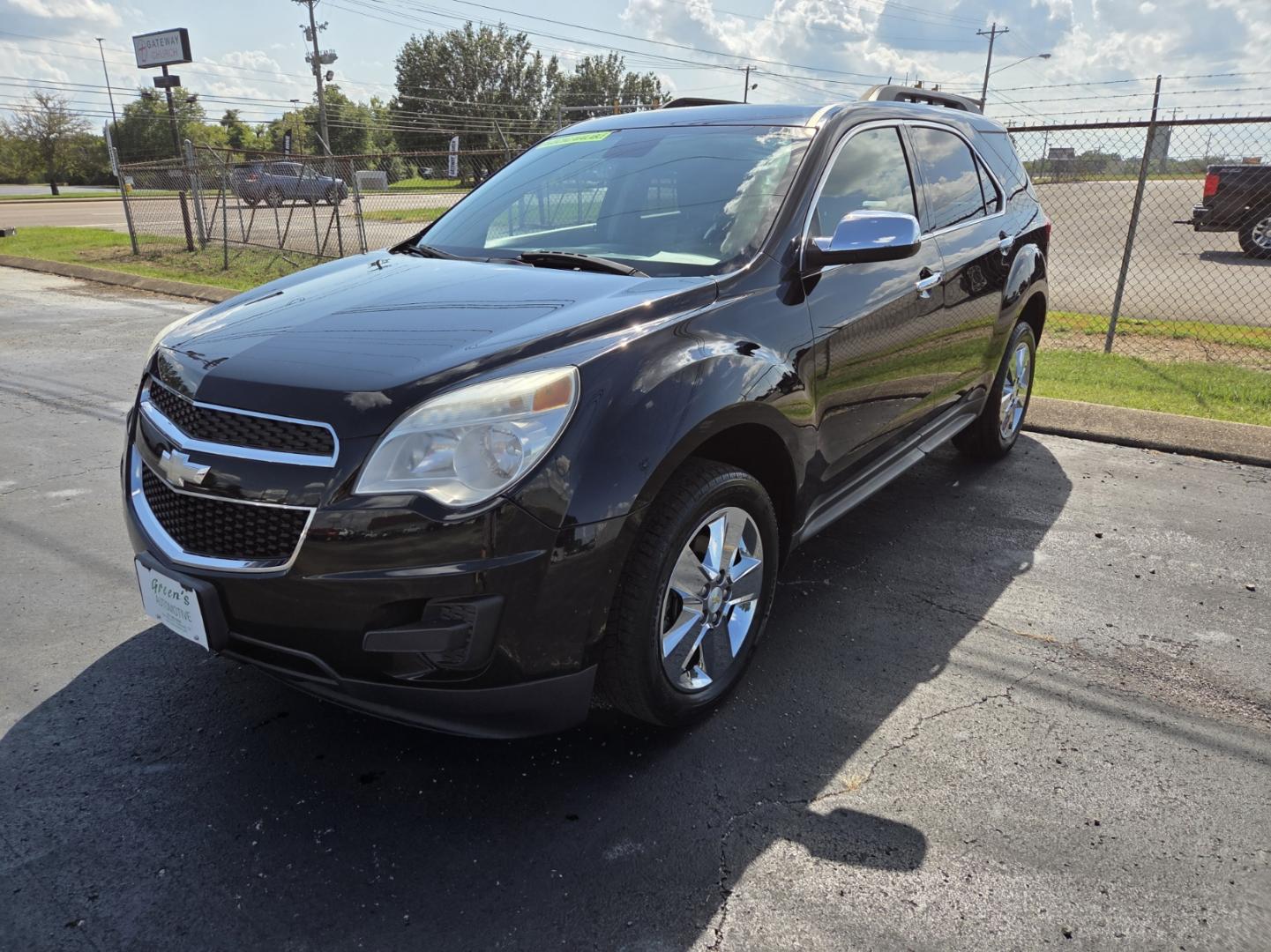 2015 BLACK /Gray Chevrolet Equinox 1LT AWD (2GNFLFEK1F6) with an 2.4L L4 DOHC 16V FFV engine, 6-Speed Automatic transmission, located at 1221 Madison St., Shelbyville, TN, 37160, (931) 680-9439, 0.000000, 0.000000 - Photo#0