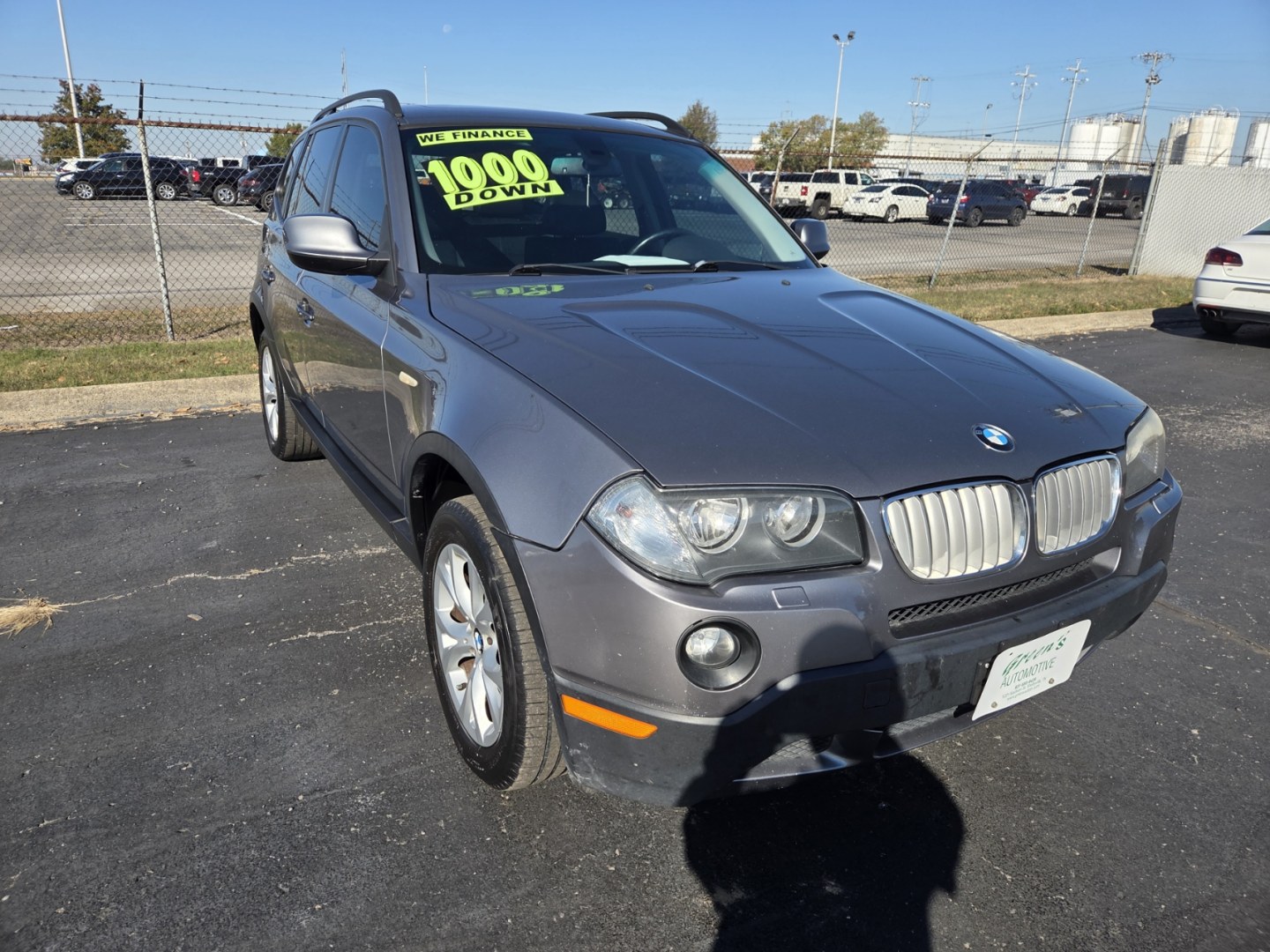 2010 Silver /Gray BMW X3 xDrive30i (WBXPC9C40AW) with an 3.0L L6 DOHC 24V engine, Automatic transmission, located at 1221 Madison St., Shelbyville, TN, 37160, (931) 680-9439, 0.000000, 0.000000- Photo#1