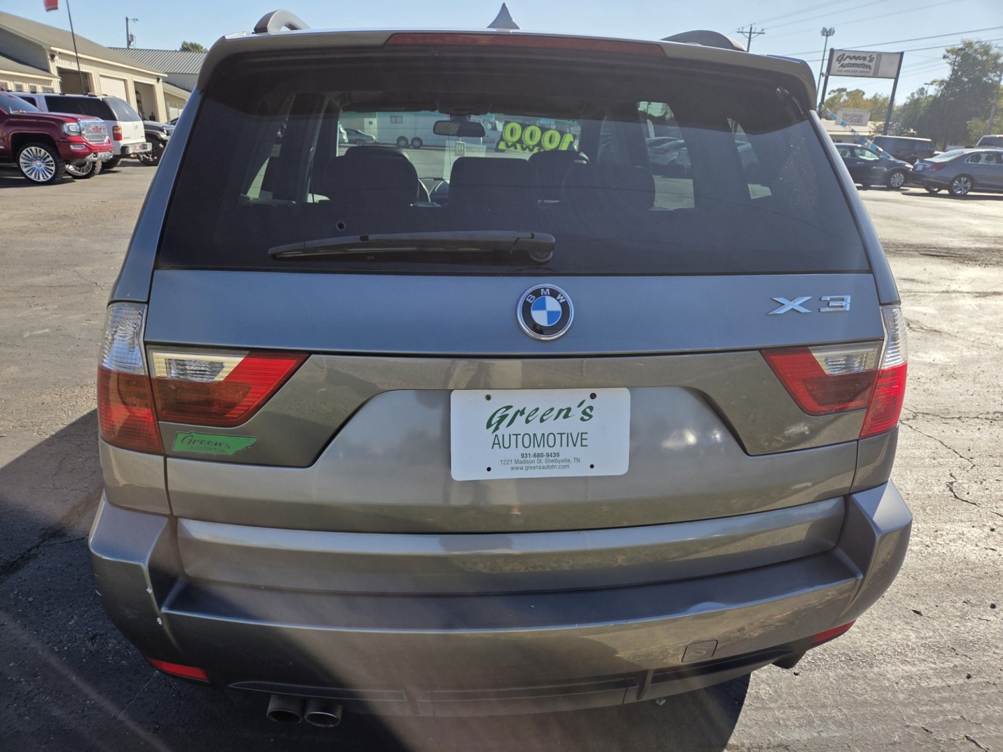 2010 Silver /Gray BMW X3 xDrive30i (WBXPC9C40AW) with an 3.0L L6 DOHC 24V engine, Automatic transmission, located at 1221 Madison St., Shelbyville, TN, 37160, (931) 680-9439, 0.000000, 0.000000- Photo#2