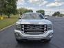 2017 SILVER /Black GMC Sierra 1500 SLT Crew Cab Long Box 4WD (3GTU2NEC4HG) with an 5.3L V8 OHV 16V engine, 6A transmission, located at 1221 Madison St., Shelbyville, TN, 37160, (931) 680-9439, 0.000000, 0.000000 - Photo#1