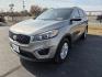 2016 Gray /Gray Kia Sorento LX 2WD (5XYPG4A34GG) with an 2.4L L4 DOHC 16V engine, 6-Speed Automatic transmission, located at 1221 Madison St., Shelbyville, TN, 37160, (931) 680-9439, 0.000000, 0.000000 - Photo#0
