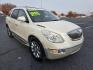 2011 WHITE /Beige Buick Enclave CXL-2 FWD (5GAKRCED5BJ) with an 3.6L V6 DOHC 24V engine, 6-Speed Automatic Overdrive transmission, located at 1221 Madison St., Shelbyville, TN, 37160, (931) 680-9439, 0.000000, 0.000000 - Photo#1