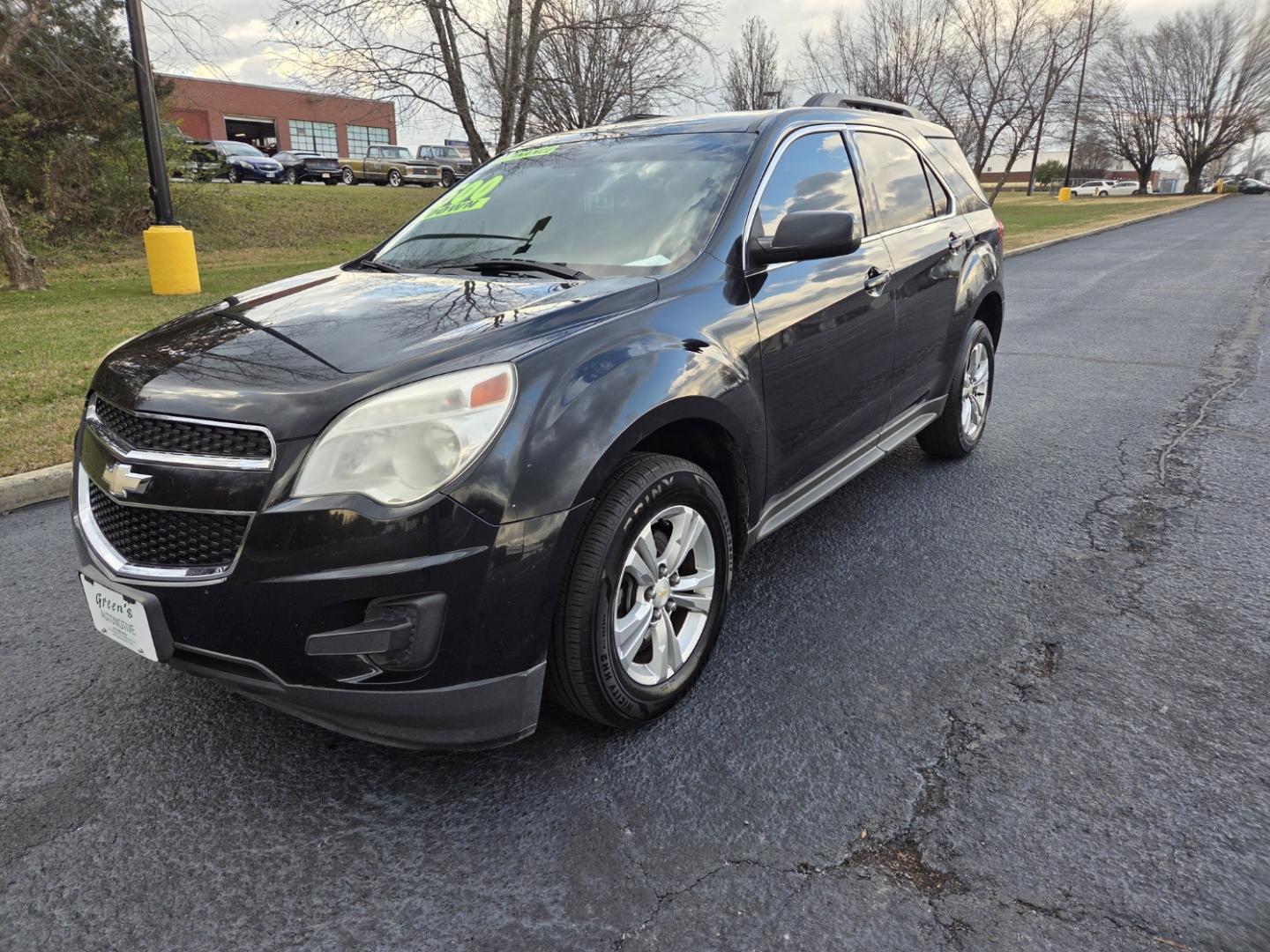 2013 BLACK /Black Chevrolet Equinox 1LT 2WD (2GNALDEK1D6) with an 2.4L L4 DOHC 16V engine, 6-Speed Automatic transmission, located at 1221 Madison St., Shelbyville, TN, 37160, (931) 680-9439, 0.000000, 0.000000 - Photo#0