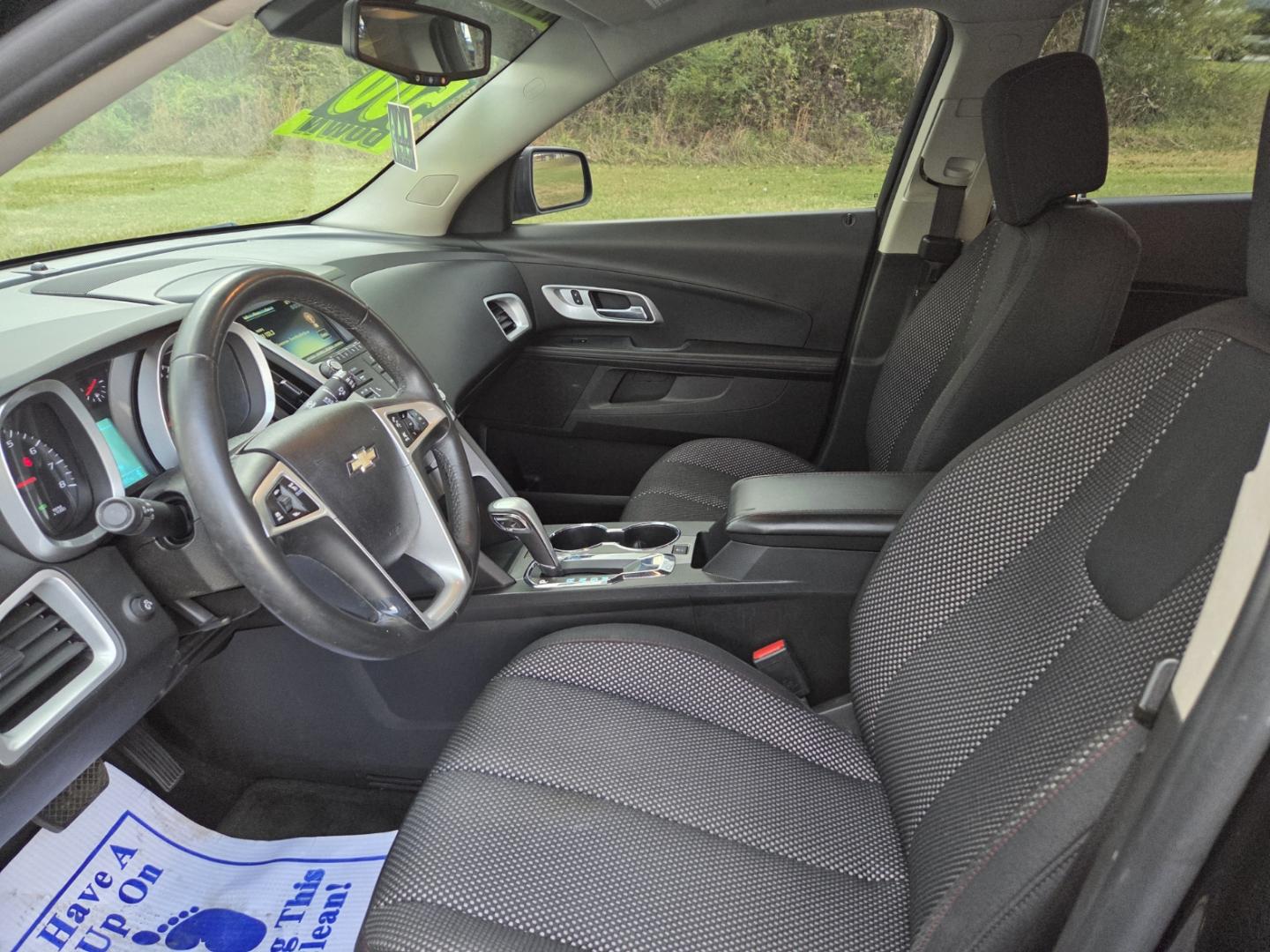 2013 BLACK /Black Chevrolet Equinox 1LT 2WD (2GNALDEK1D6) with an 2.4L L4 DOHC 16V engine, 6-Speed Automatic transmission, located at 1221 Madison St., Shelbyville, TN, 37160, (931) 680-9439, 0.000000, 0.000000 - Photo#5