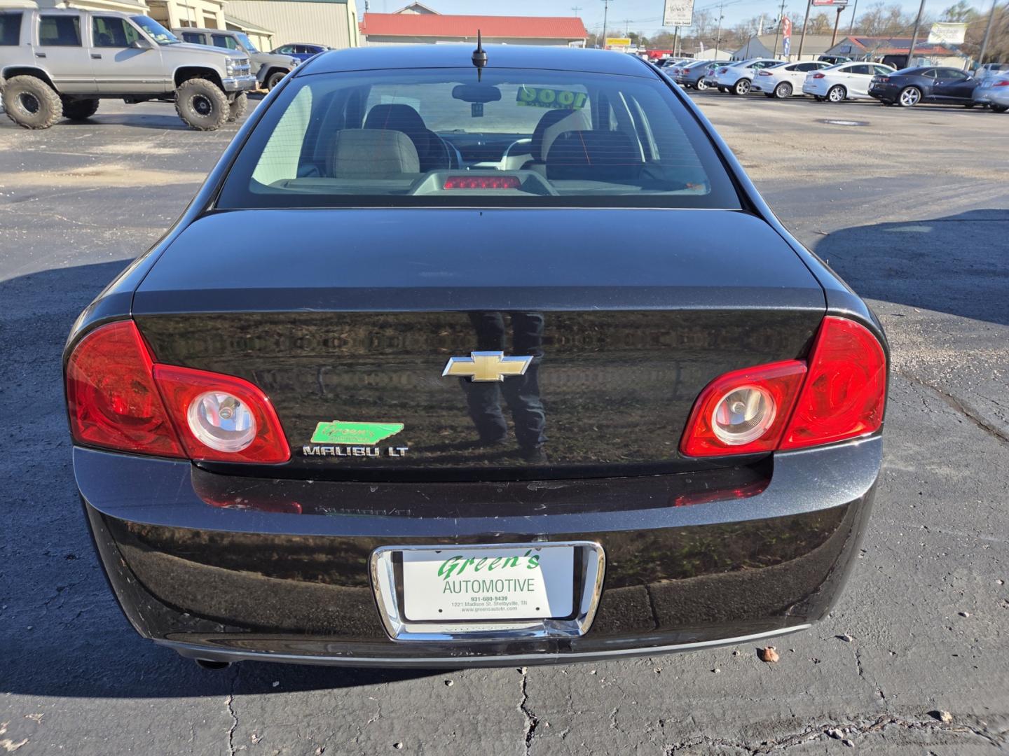 2010 BLACK /Gray Chevrolet Malibu 1LT (1G1ZC5EB2AF) with an 2.4L L4 DOHC 16V engine, 6-Speed Automatic transmission, located at 1221 Madison St., Shelbyville, TN, 37160, (931) 680-9439, 0.000000, 0.000000 - Photo#2