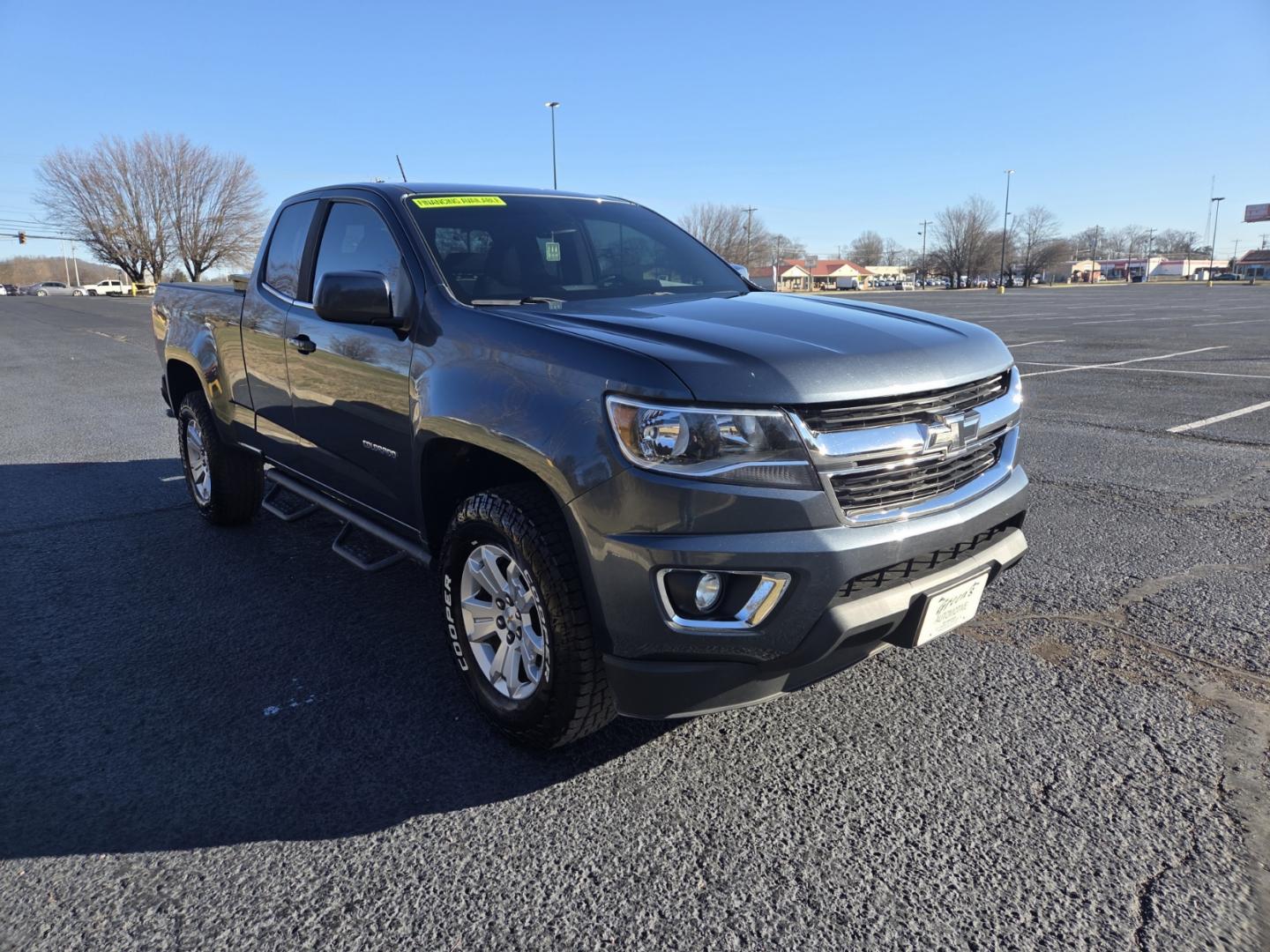 2019 Blue /Black Chevrolet Colorado LT Ext. Cab 4WD (1GCHTCEN2K1) with an 3.6L V6 DOHC 24V GAS engine, 6A transmission, located at 1221 Madison St., Shelbyville, TN, 37160, (931) 680-9439, 0.000000, 0.000000 - Photo#1