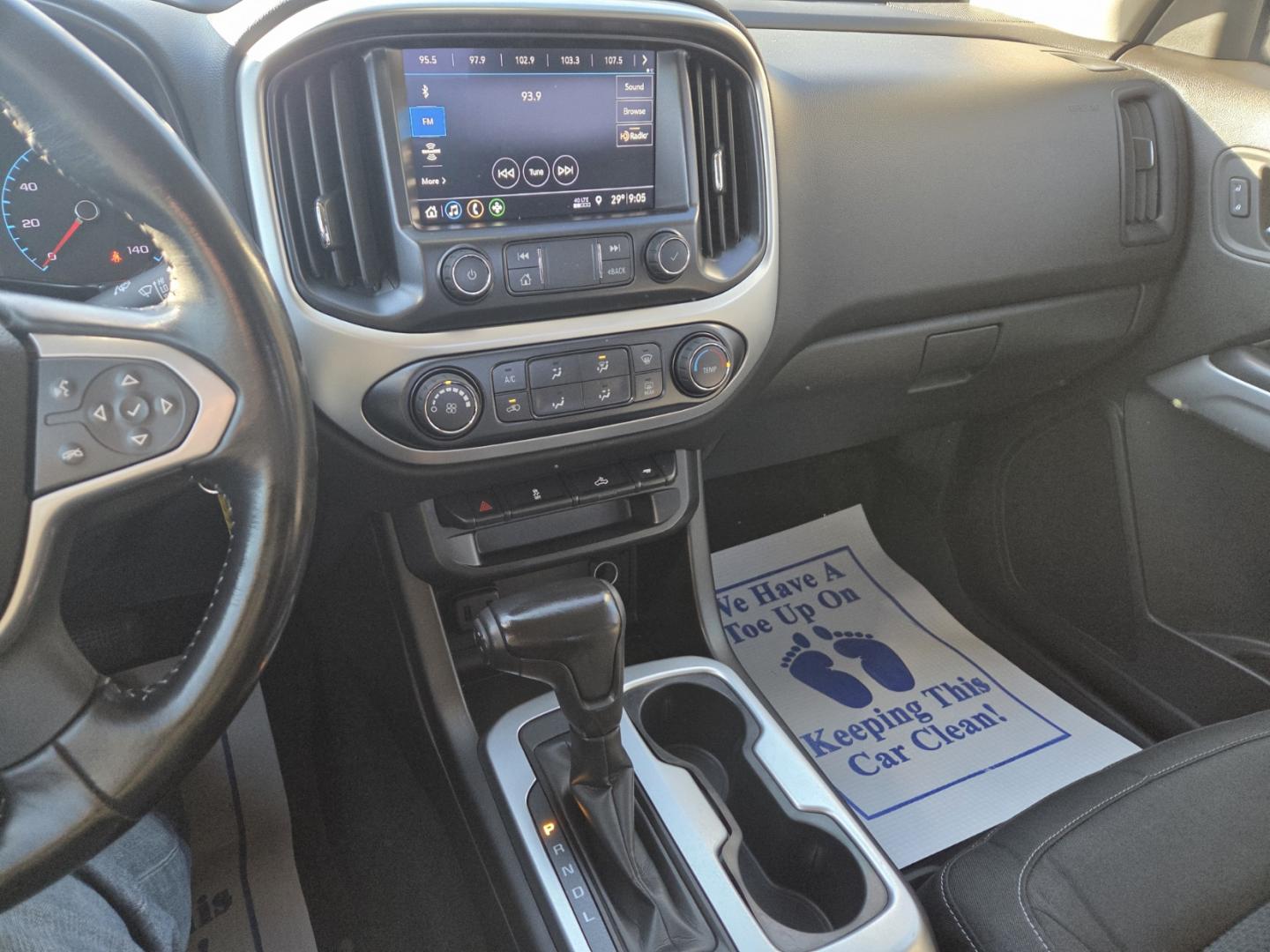 2019 Blue /Black Chevrolet Colorado LT Ext. Cab 4WD (1GCHTCEN2K1) with an 3.6L V6 DOHC 24V GAS engine, 6A transmission, located at 1221 Madison St., Shelbyville, TN, 37160, (931) 680-9439, 0.000000, 0.000000 - Photo#6