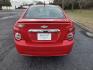 2014 RED /Gray Chevrolet Sonic LT Auto Sedan (1G1JC5SH8E4) with an 1.8L L4 DOHC 24V engine, 6-Speed Automatic transmission, located at 1221 Madison St., Shelbyville, TN, 37160, (931) 680-9439, 0.000000, 0.000000 - Photo#2