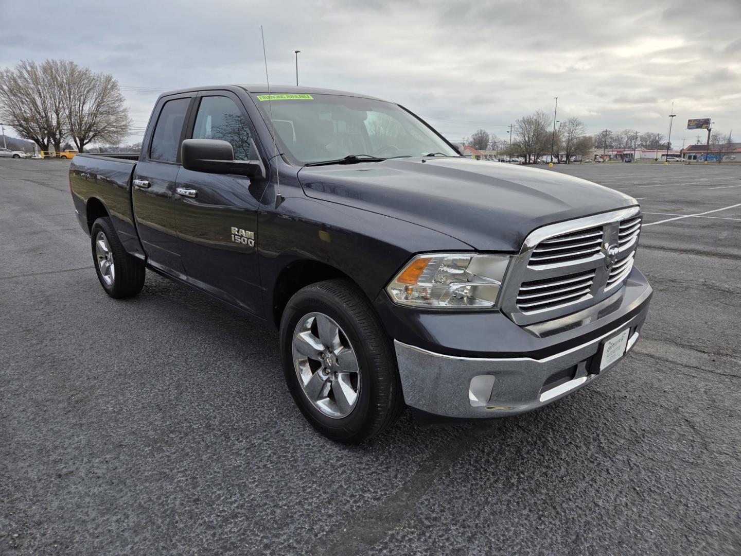 2016 Gray /Gray RAM 1500 SLT Quad Cab 4WD (1C6RR7GG3GS) with an 3.6L V6 DOHC 24V FFV engine, 6A transmission, located at 1221 Madison St., Shelbyville, TN, 37160, (931) 680-9439, 0.000000, 0.000000 - Photo#1