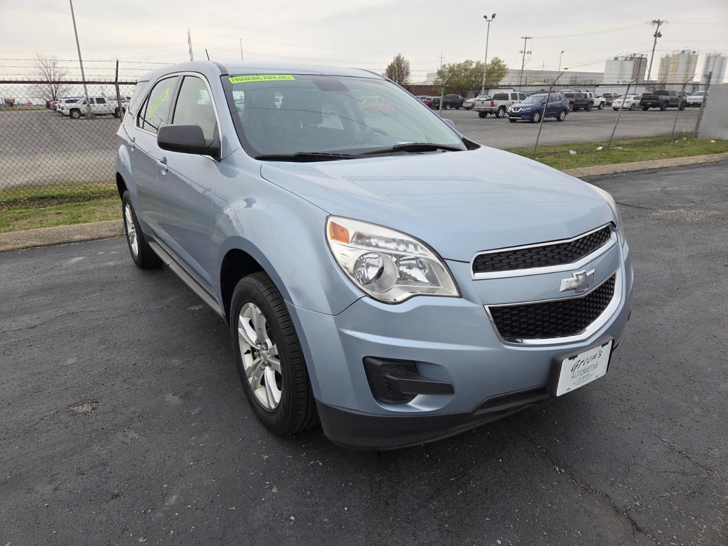 2014 Blue /Black Chevrolet Equinox LS 2WD (2GNALAEK0E6) with an 2.4L L4 DOHC 16V FFV engine, 6-Speed Automatic transmission, located at 1221 Madison St., Shelbyville, TN, 37160, (931) 680-9439, 0.000000, 0.000000 - Photo#1