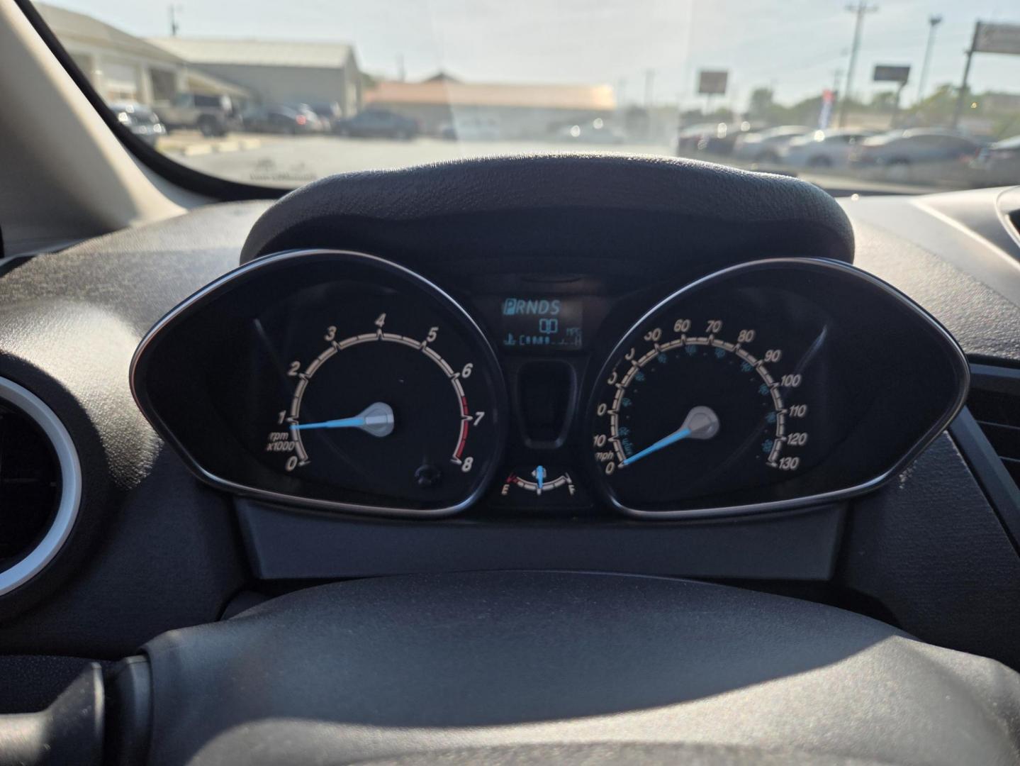 2016 BLACK /Black Ford Fiesta SE Sedan (3FADP4BJ1GM) with an 1.6L L4 DOHC 16V engine, Automatic transmission, located at 1221 Madison St., Shelbyville, TN, 37160, (931) 680-9439, 0.000000, 0.000000 - Photo#7