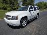 2014 WHITE /Beige Chevrolet Tahoe LTZ 4WD (1GNSKCE03ER) with an 5.3L V8 OHV 16V FFV engine, 6-Speed Automatic transmission, located at 1221 Madison St., Shelbyville, TN, 37160, (931) 680-9439, 0.000000, 0.000000 - Photo#0