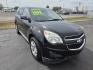 2015 BLACK /Gray Chevrolet Equinox LS 2WD (2GNALAEK6F1) with an 2.4L L4 DOHC 16V FFV engine, 6-Speed Automatic transmission, located at 1221 Madison St., Shelbyville, TN, 37160, (931) 680-9439, 0.000000, 0.000000 - Photo#1