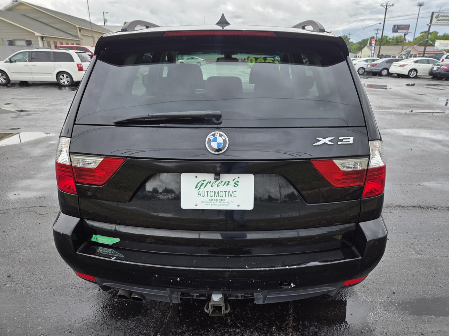 2010 BLACK /Brown BMW X3 xDrive30i (WBXPC9C46AW) with an 3.0L L6 DOHC 24V engine, Automatic transmission, located at 1221 Madison St., Shelbyville, TN, 37160, (931) 680-9439, 0.000000, 0.000000 - Photo#2