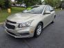 2016 Gold /Gray Chevrolet Cruze 2LT Auto (1G1PE5SB7G7) with an 1.4L L4 DOHC 16V TURBO engine, 6-Speed Automatic transmission, located at 1221 Madison St., Shelbyville, TN, 37160, (931) 680-9439, 0.000000, 0.000000 - Photo#0