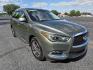 2017 Green /Black Infiniti QX60 Base FWD (5N1DL0MNXHC) with an 3.5L V6 DOHC 24V engine, CVT transmission, located at 1221 Madison St., Shelbyville, TN, 37160, (931) 680-9439, 0.000000, 0.000000 - Photo#1