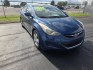 2013 Blue /Beige Hyundai Elantra GLS A/T (KMHDH4AE8DU) with an 1.8L L4 DOHC 16V engine, 6-Speed Automatic transmission, located at 1221 Madison St., Shelbyville, TN, 37160, (931) 680-9439, 0.000000, 0.000000- Photo#1