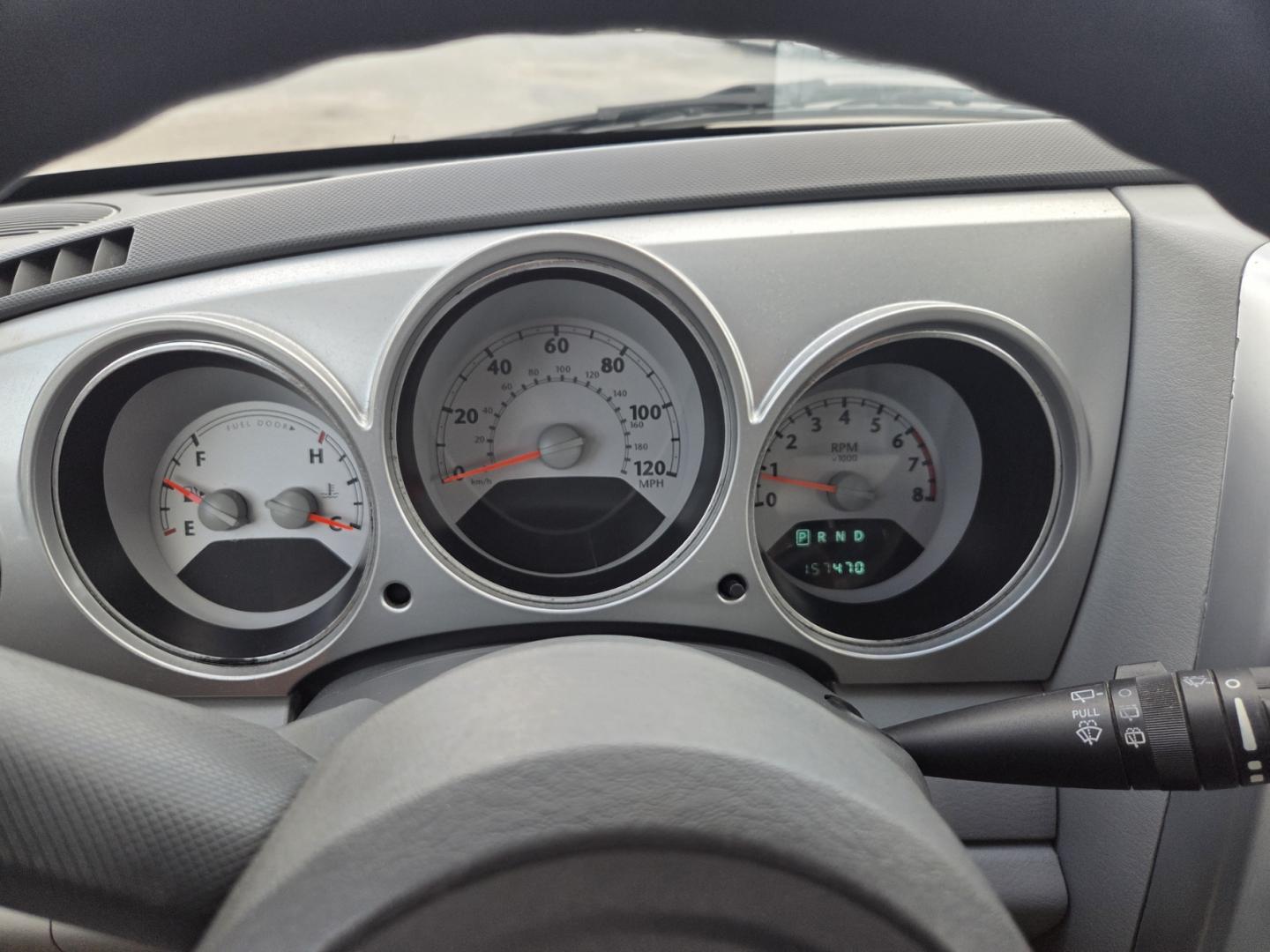 2007 WHITE /Gray Chrysler PT Cruiser Base (3A4FY48B17T) with an 2.4L L4 DOHC 16V engine, located at 1221 Madison St., Shelbyville, TN, 37160, (931) 680-9439, 0.000000, 0.000000- Photo#6
