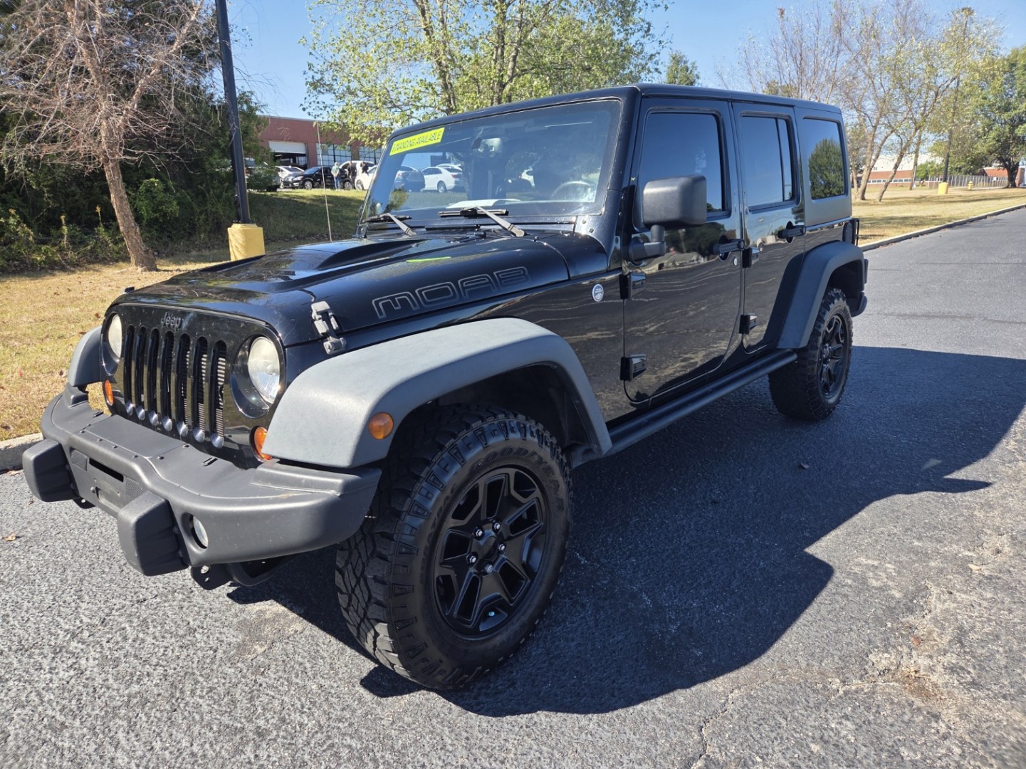 2013 BLACK /Black Jeep Wrangler Unlimited Sahara 4WD (1C4HJWEG1DL) with an 3.6L V6 DOHC 24V FFV engine, located at 1221 Madison St., Shelbyville, TN, 37160, (931) 680-9439, 0.000000, 0.000000- Photo#0