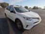 2017 WHITE /Black Toyota RAV4 LE FWD (JTMZFREV8HJ) with an 2.5L L4 DOHC 16V engine, 6A transmission, located at 1221 Madison St., Shelbyville, TN, 37160, (931) 680-9439, 0.000000, 0.000000- Photo#1
