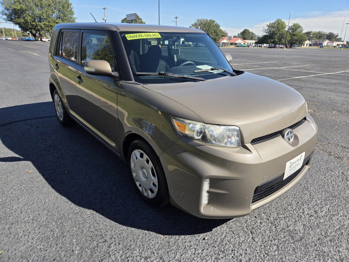 2015 BLACK /Brown Scion xB Wagon (JTLZE4FE2FJ) with an 2.4L L4 DOHC 16V engine, Automatic transmission, located at 1221 Madison St., Shelbyville, TN, 37160, (931) 680-9439, 0.000000, 0.000000- Photo#1
